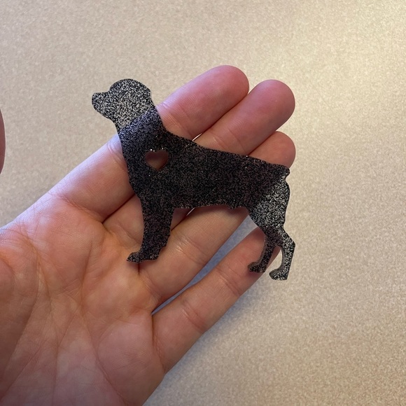 🎉🎉HP🎉🎉 Handmade Rottweiler Keychain - Picture 2 of 6